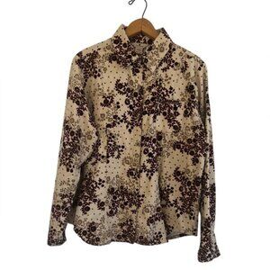 Woolrich Women’s Collared Floral Shirt